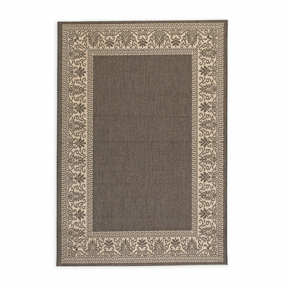 Veranda Border Indoor/Outdoor Rug, 2' x 3'7" | Plow & Hearth