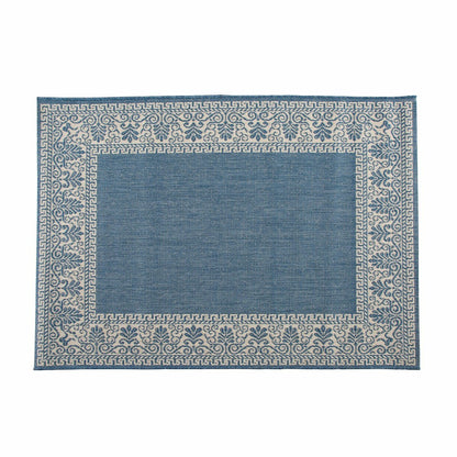 Veranda Border Indoor/Outdoor Rug, 2' x 3'7" | Plow & Hearth
