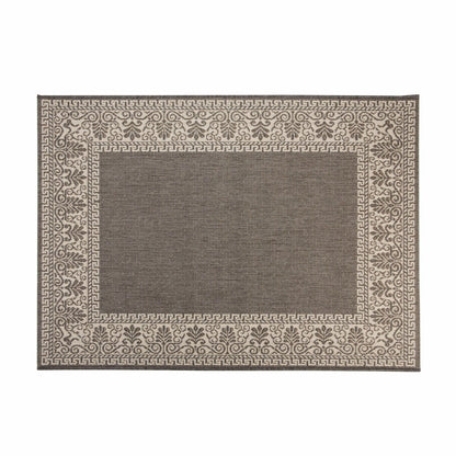 Veranda Border Indoor/Outdoor Rug, 2' x 3'7" | Plow & Hearth