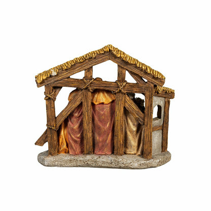 Nativity Table Décor Nativity Resin, 8.5"L | Plow & Hearth
