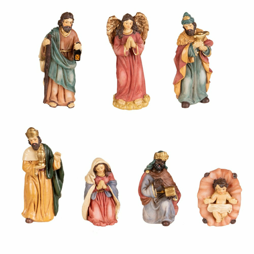 Nativity Table Decor Resin Scene Set | Plow & Hearth