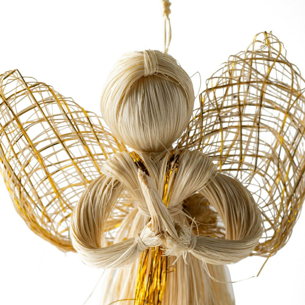 Abaca Angels, Set of 3 | Plow & Hearth