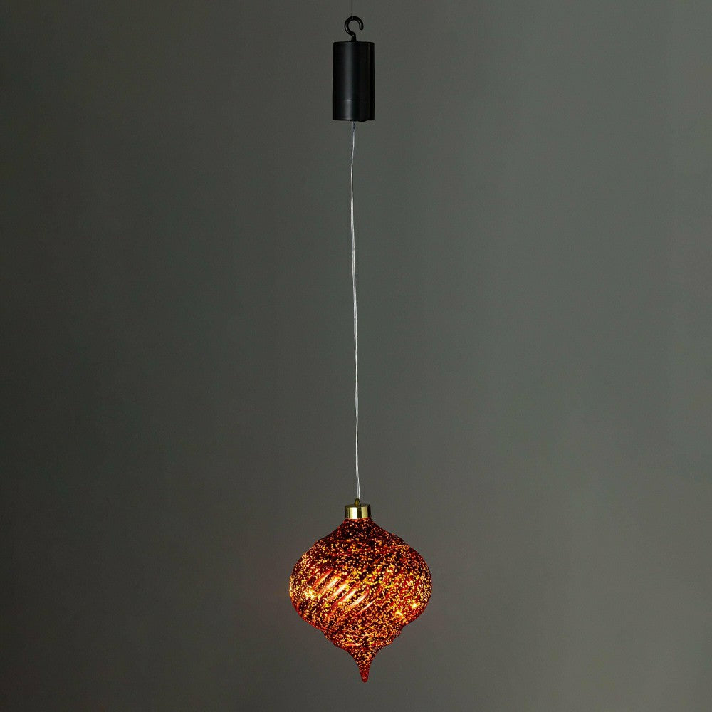 Indoor/Outdoor Shatterproof Holiday Lighted Hanging Ornament | Plow & Hearth