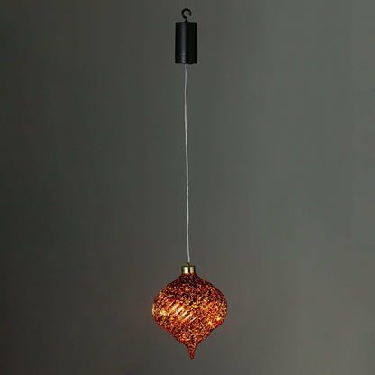 Indoor/Outdoor Shatterproof Holiday Lighted Hanging Ornament | Plow & Hearth