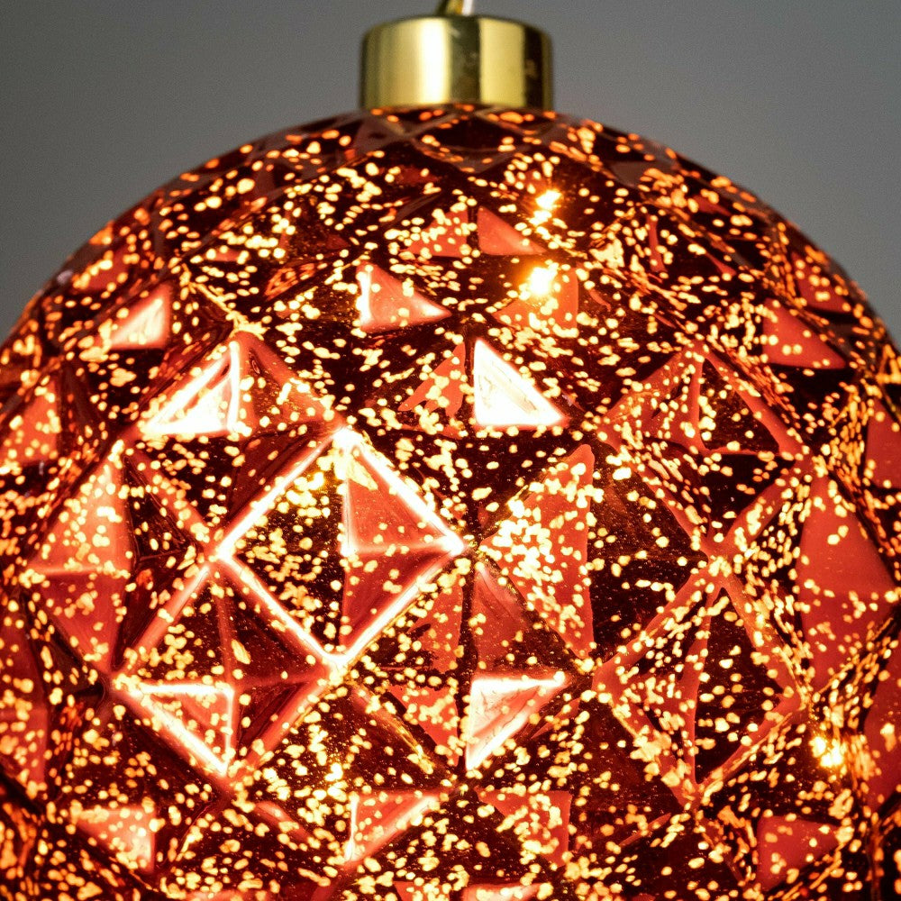 Indoor/Outdoor Shatterproof Holiday Lighted Hanging Ornament | Plow & Hearth