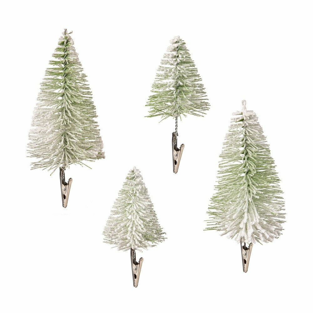 Set of 4 Clip-On Bottle Brush Décor | Plow & Hearth
