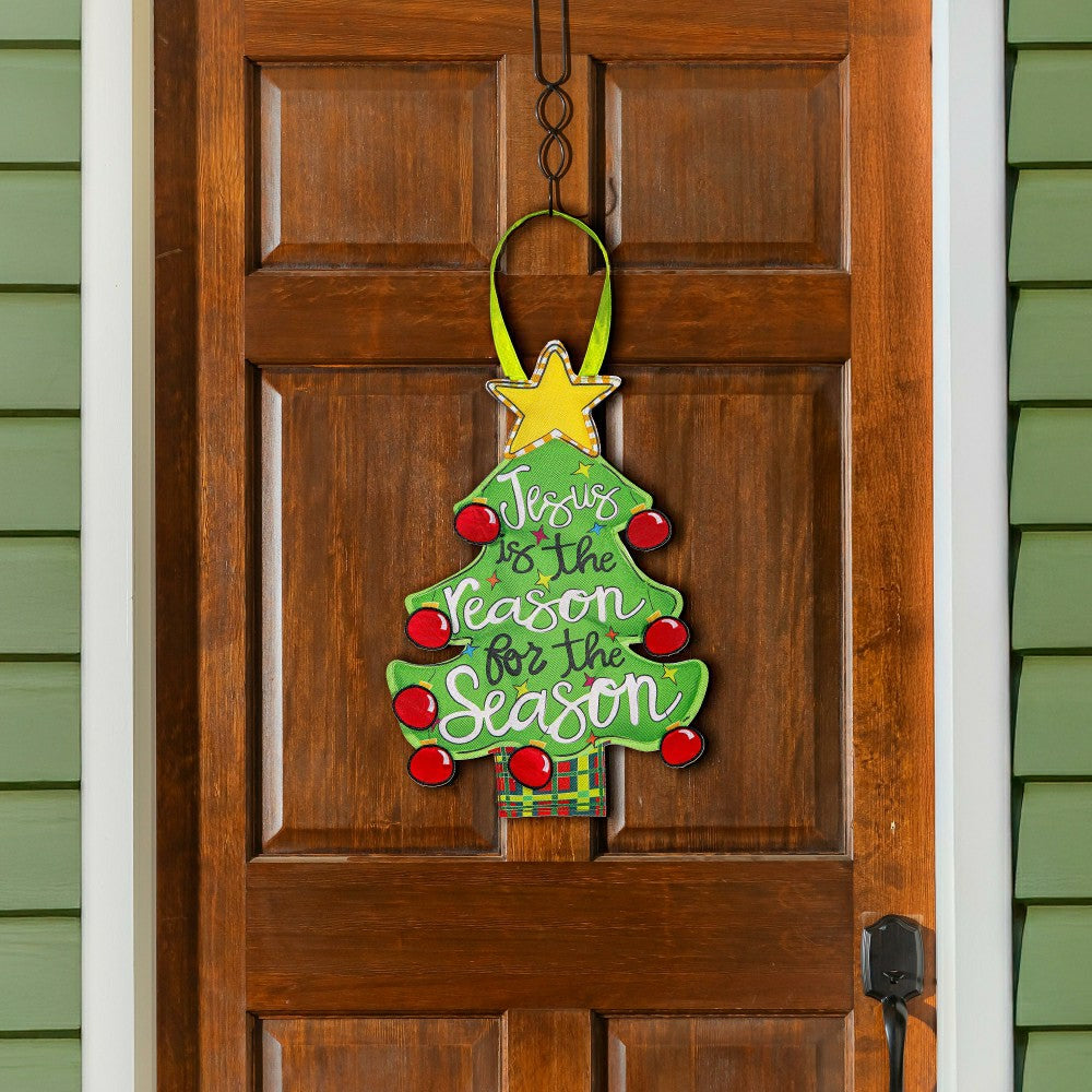 Jesus Is The Reason Door Décor | Plow & Hearth