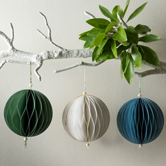 Paper Globe Ornament | Plow & Hearth