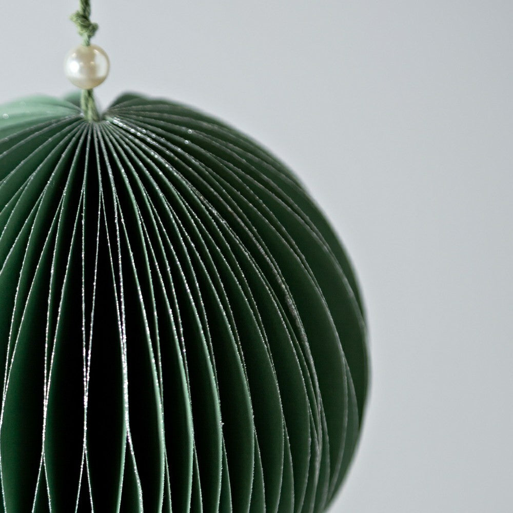 Paper Globe Ornament | Plow & Hearth