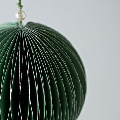 Paper Globe Ornament | Plow & Hearth