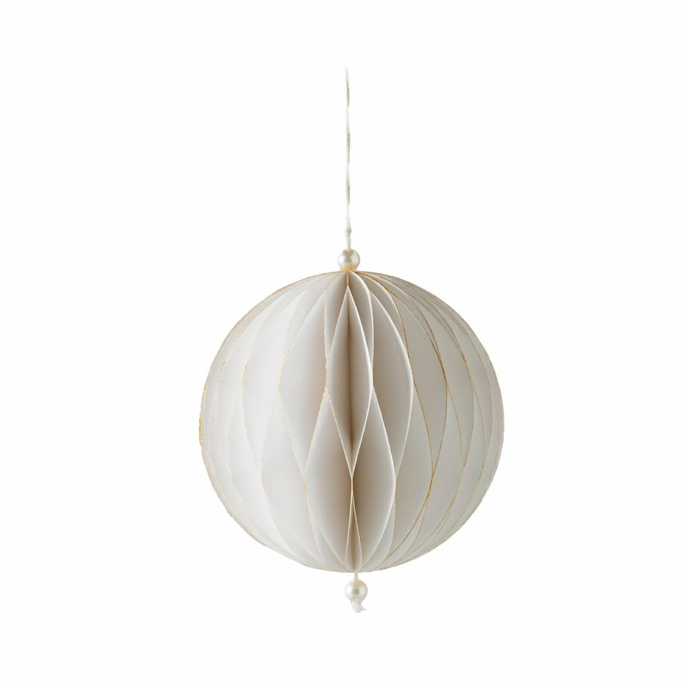 Paper Globe Ornament | Plow & Hearth