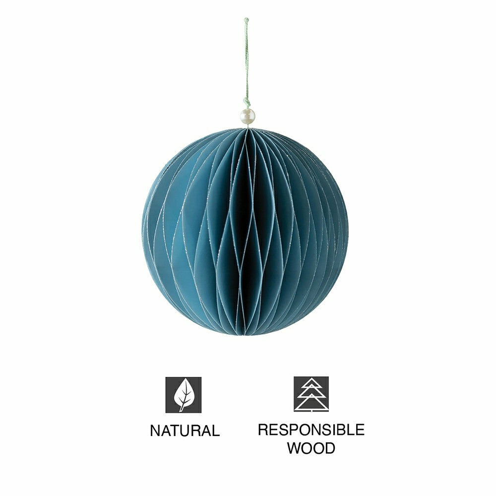 Paper Globe Ornament | Plow & Hearth